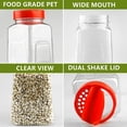 thumbnail image 2 of EcoNesxp 32 oz spice jars plastic spice container bottles 8-pack large spice jars, 2 of 5