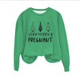 thumbnail image 4 of EGNMCR Chandail en Molleton de Noël Col Rond Imprimé Ample Manches Longues Sans Capuche, 4 of 4