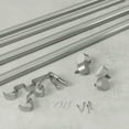 thumbnail image 2 of Umbra Cappa Expandable Double Curtain Rod 66-120", 2 of 5