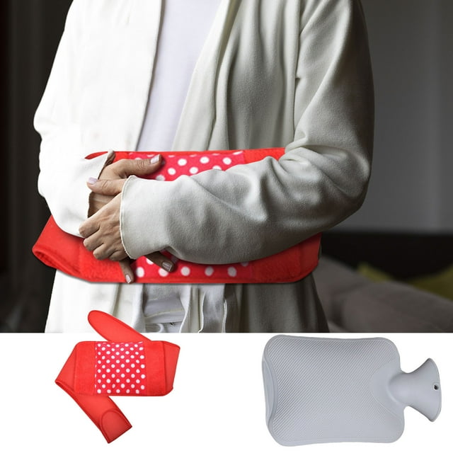 Aodebiao Electric Heating Pad for Back Pain Relief Rechargeable Waist Warmer Belt Menstrual Cramps Soothing Muscle Therapy Portable Heat Wrap Hot Water Bottle Alternative