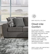 Signature Design by Ashley Gardiner Pewter Sofa Chaise