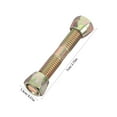 thumbnail image 2 of CRILSTYLEO 2Ud Tornillos Dorados Para Instalación De Canastas Y Sillas Colgantes Con Soporte Duradero, 2 of 8