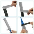 thumbnail image 5 of Anti Slip Sweatband Absorbent PU Tennis Badminton Racket Grip Tape, Gray 4 Pack, 5 of 6