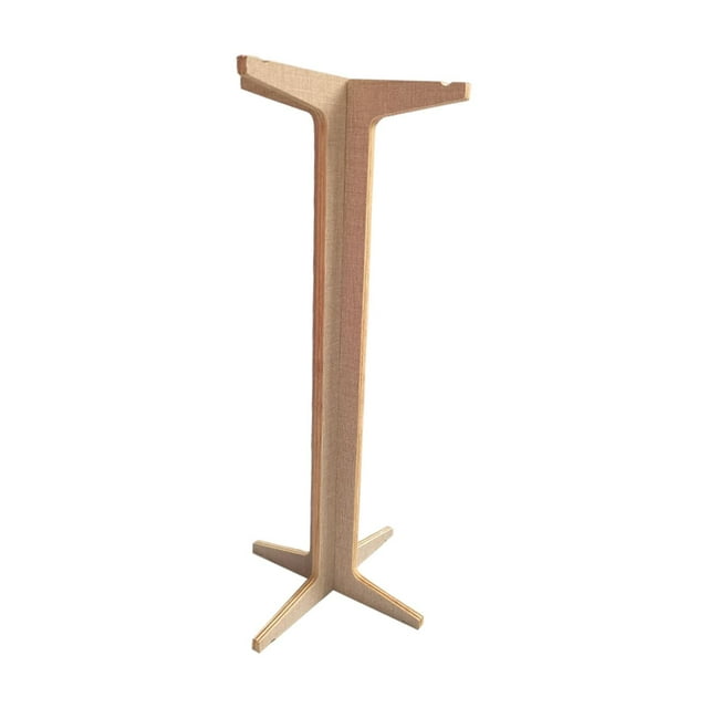 ZLight Wooden Chime Stand Multipurpose Gong Holder Easy Assembly Desktop Meditation Space Gong Target Stand Tabletop Classroom Style A