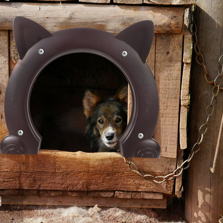Medium Cat Door Decorative Cat Shaped Pet Door Pet Interior Door Plastic Door Mounts Pet Door Walmart