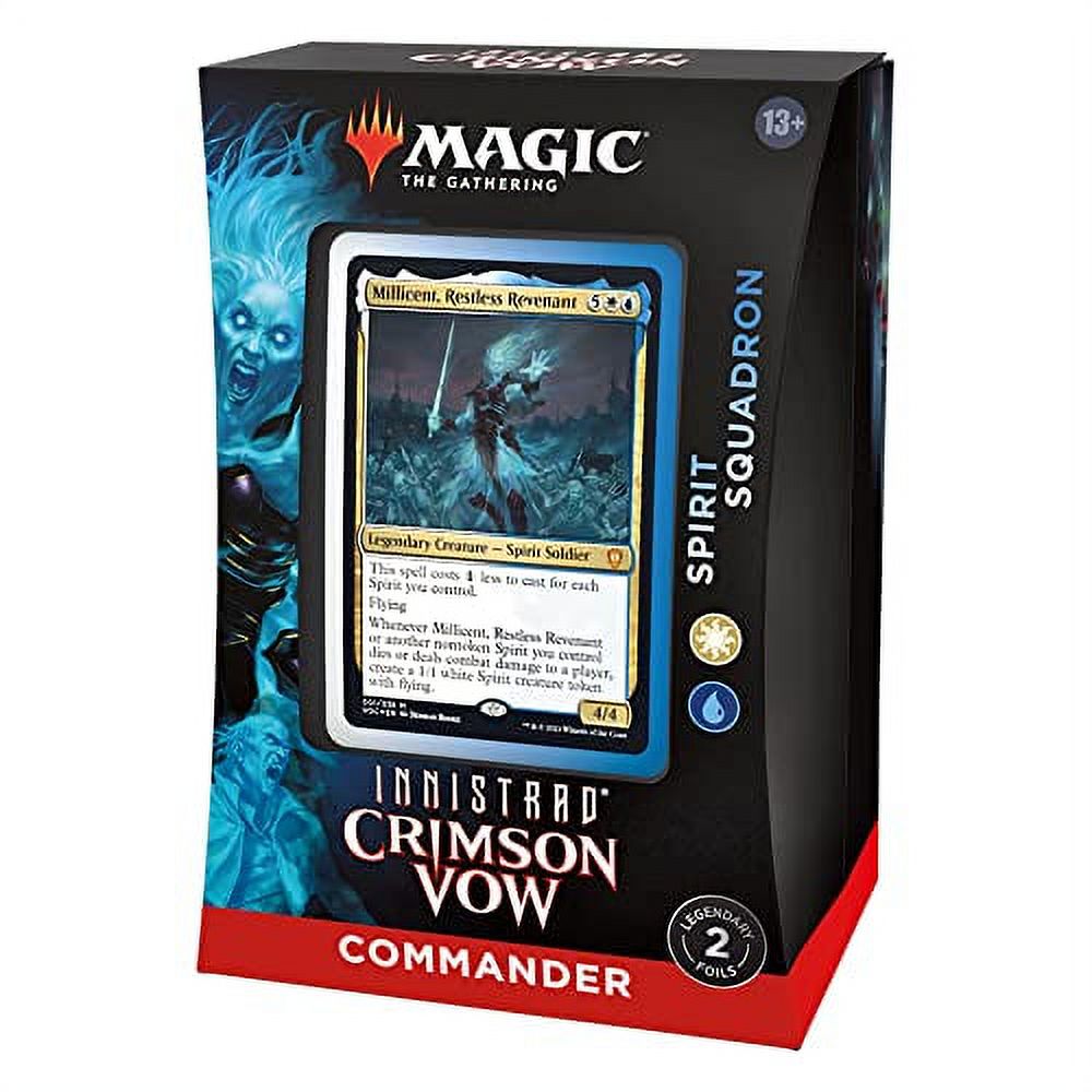 Magic: The Gathering Innistrad: Crimson Vow Commander Deck - Spirit Squadron (White-Blue)