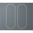 thumbnail image 5 of Ekena Millwork 28"W x 72"H Foster Running Coin Panel Moulding Kit (Double Panel), 5 of 10