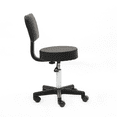 thumbnail image 5 of Tcbosik Round Stool with Back for Work SPA Shop Home Massage | Height Adjustable Swivel Stool Chair with 5 Rolling Wheels (Black), 5 of 10