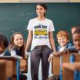 thumbnail image 6 of Godmerch Good Day for Learning First Day of School Teacher Shirt for Women Back to School Cute School Bus Graphic Tee Gift Gift, 6 of 7