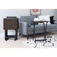 thumbnail image 2 of Linon Morris Ensemble de Table Pliante en Bois Cinq Pièces avec Support Marron, 2 of 18