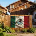 thumbnail image 6 of Mexican American Flag Proud Mexico Four Hole Decorated Banner Flag for Garden Yard Home Decoration Indoor Outdoor 2x3 Ft, 6 of 7