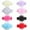 8 pack, variant on Summark 8Pcs Chiffon Flower Lace Elastic Headband Baby Baptism Headband Baby Girl Baptism Headband Bow, 0-3 Years Old