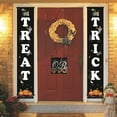 thumbnail image 6 of Halloween Trick Or Treat Banner Hanging Sign For Home Porch Front Door Display Decor, 6 of 6