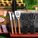thumbnail image 5 of High Temperature 800 Degrees BBQ Flame Retardant Fireproof Barbecue Five Finger Gloves Heat Insulation Microwave Oven GlovesFeatures:High Heat Resistance: Crafted from materials, these gloves, 5 of 6