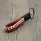 thumbnail image 4 of Llavero de cuero de vaca de aleación Retro para hombre, colgante de llavero, accesorio de regalo, 4 of 4