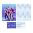 thumbnail image 4 of Set Edredón Providencia Microfibra Matrimonial Guerreras K-Pop Desafío Azul, 4 of 9