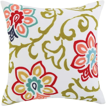 

Clementine Spring Floral Pillow