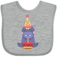thumbnail image 3 of Inktastic Hippo 1st Birthday Boys or Girls Baby Bib, 3 of 4