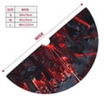 thumbnail image 3 of Sikiie Cyberpunk Cityscape Lights 30-48 inches {designName} Print Christmas Tree Skirt Snowman Xmas Tree Skirt with Edge Christmas Decorations for Holiday Party-36", 3 of 7