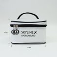 thumbnail image 2 of Mesh Toiletry Bag Portable Toiletry Tote Bag Waterproof Makeup Bag for Travel, 2 of 10