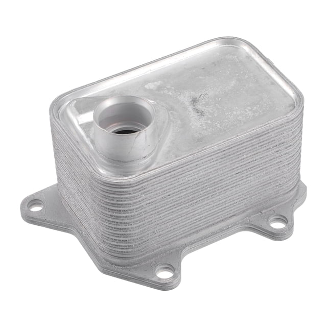 Enfriador de aceite del motor Unique Bargains No.06L117021C para Audi A3 2008-2013 tono de aleación de aluminio plateado 1 Pc