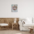 thumbnail image 3 of Rustic Easter Egg Wreath Canvas Art, 16 x 20, Made In USA, 3 of 6