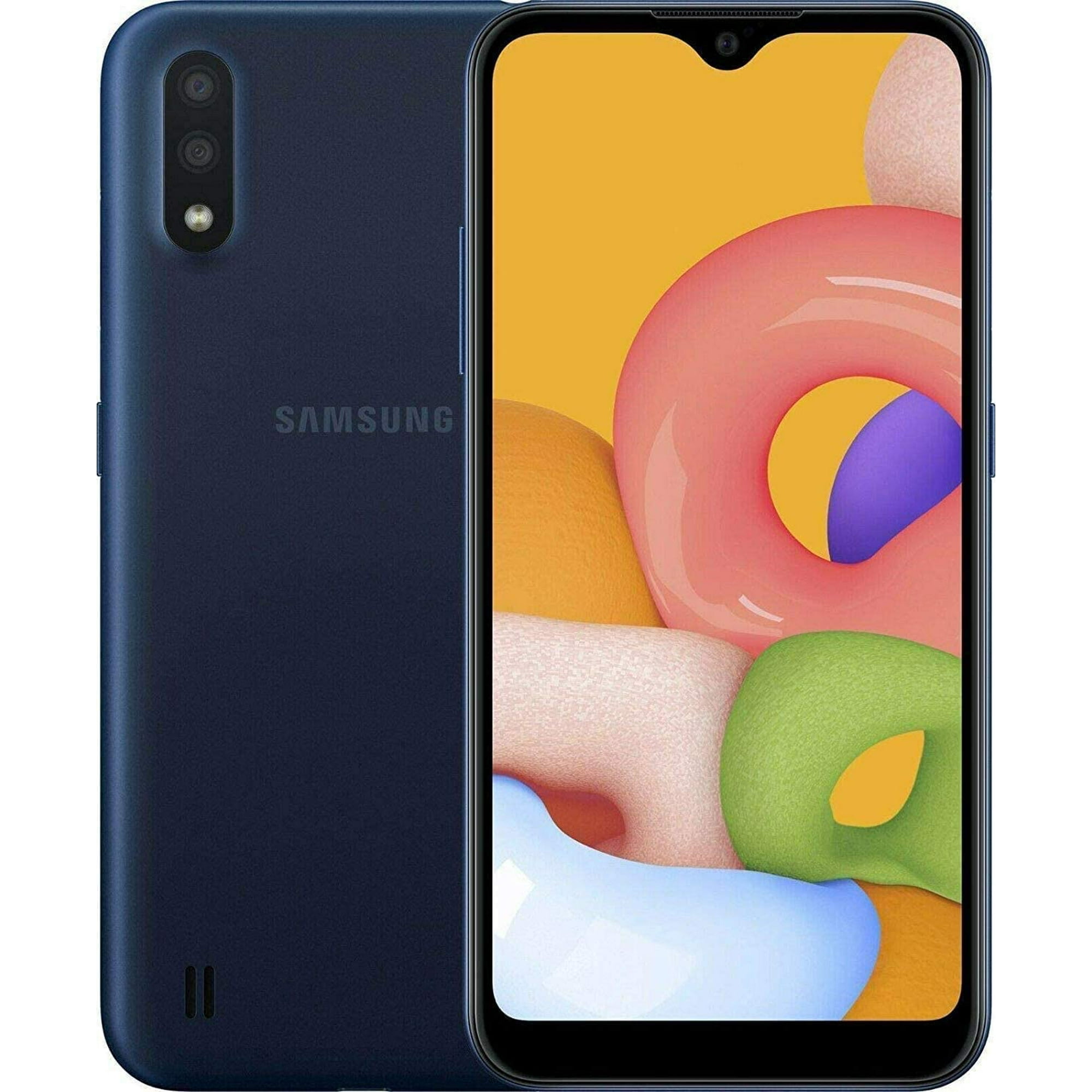 Samsung Galaxy A01 32gb A015m Ds Blue Dual Sim Unlocked International Version Walmart Canada