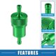 thumbnail image 3 of Filtros de combustible en línea universales para gasolina para motores pequeños, bicicleta, UTV, motocicleta verde de Bargains Únicos, 3 of 7