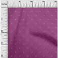 thumbnail image 2 of oneOone Velvet Purple Fabric Asian Floral Craft Projects Decor Fabric Printed By The Yard 58 Inch Wide, 2 of 5