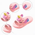 thumbnail image 6 of HCNTES Kids Boys Girls Soft Non-Slip Slippers Summer Slides Water Shoes for Pool Beach Shower Indoor Outdoor Casual Loungewear(Pink,11), 6 of 6