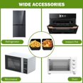 thumbnail image 4 of Silicone Air Fryer Mold Compatible with Ninja Foodi Flex 10.4 L AF500EU, Air Fryer Accessories for Ninja AF500 (10.4L+2×5.2L), 4 of 4