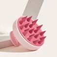 thumbnail image 1 of Cepillo de champú masajeador de cuero cabelludo 2 uds: Exfoliante de silicona suave para el cuero cabelludo, alivia el cuero cabelludo y el cabello secos y elimina la caspa, 1 of 5