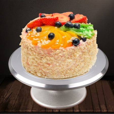 

CNCEST 12 Cake Stand Base Kitchen Round Baking Tool Cake Spinner Model-making