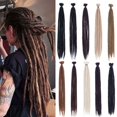 thumbnail image 4 of 5 pcs 20'' Handmade Dreadlocks Crochet Braids Synthetic Braiding Hair Extensions, 4 of 5