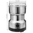 thumbnail image 2 of Molinillo de café eléctrico 220 V molinillo de nuez en polvo molinillo de frijoles de especias para el hogar de acero inoxidable, enchufe AU Inevent HA004650-04, 2 of 7