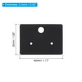 thumbnail image 2 of Uxcell Earring Display Cards Paper Earring Holder Blank Tags Rectangle Cardboard, Black 200 Pack, 2 of 5