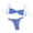 Blue, variant on Bikini Sets for Women Two-piece Tie Side Adjustable Women Two Piece Bikini Swimsuit Two Piece Swimsuit for Women Bikini for Teens Women Cute String Triangle Bikini Sets Swimsuits