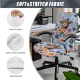 thumbnail image 3 of HELLHERO Boho Mandala Flower Print Office Chair Cover with Armrest Covers, Stretchy Gaming Chair Seat Covers, Office Chairs Armrest Slipcover, Machine Washable, 3 of 6