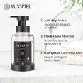 thumbnail image 3 of Dispensador de jabón espumoso Luxspire Glass, 450 ml, 2 unidades, transparente, 3 of 8