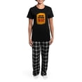 thumbnail image 4 of CafePress - And For That Reason I'm Out Pajamas - Women's Short Sleeve Print T-Shirt and Pants Dark Cotton Pajama Set, 4 of 7