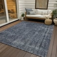 thumbnail image 6 of Addison Rugs Chantille Indoor/Outdoor Traditional Global Blue Washable Rectangle Rug, 5' x 7'6", 6 of 6