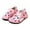 Pink, variant on GobdXE Toddler Girls Water Shoes Drip Print Non Slip Aqua Socks for Beach Pool Swim Size:3.5-4 Yeras