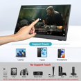 thumbnail image 2 of Monitor portátil InnoView de 15,6" con pantalla táctil, 1080P, HDMI y USB-C, 2 of 7