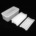 thumbnail image 4 of Bandeja de 144 rejillas de 4 capas de grado alimenticio con caja de almacenamiento y tapa sellada, máquina para hacer cubitos de hielo de cocina con capacidad de 3,3 l, 4 of 8