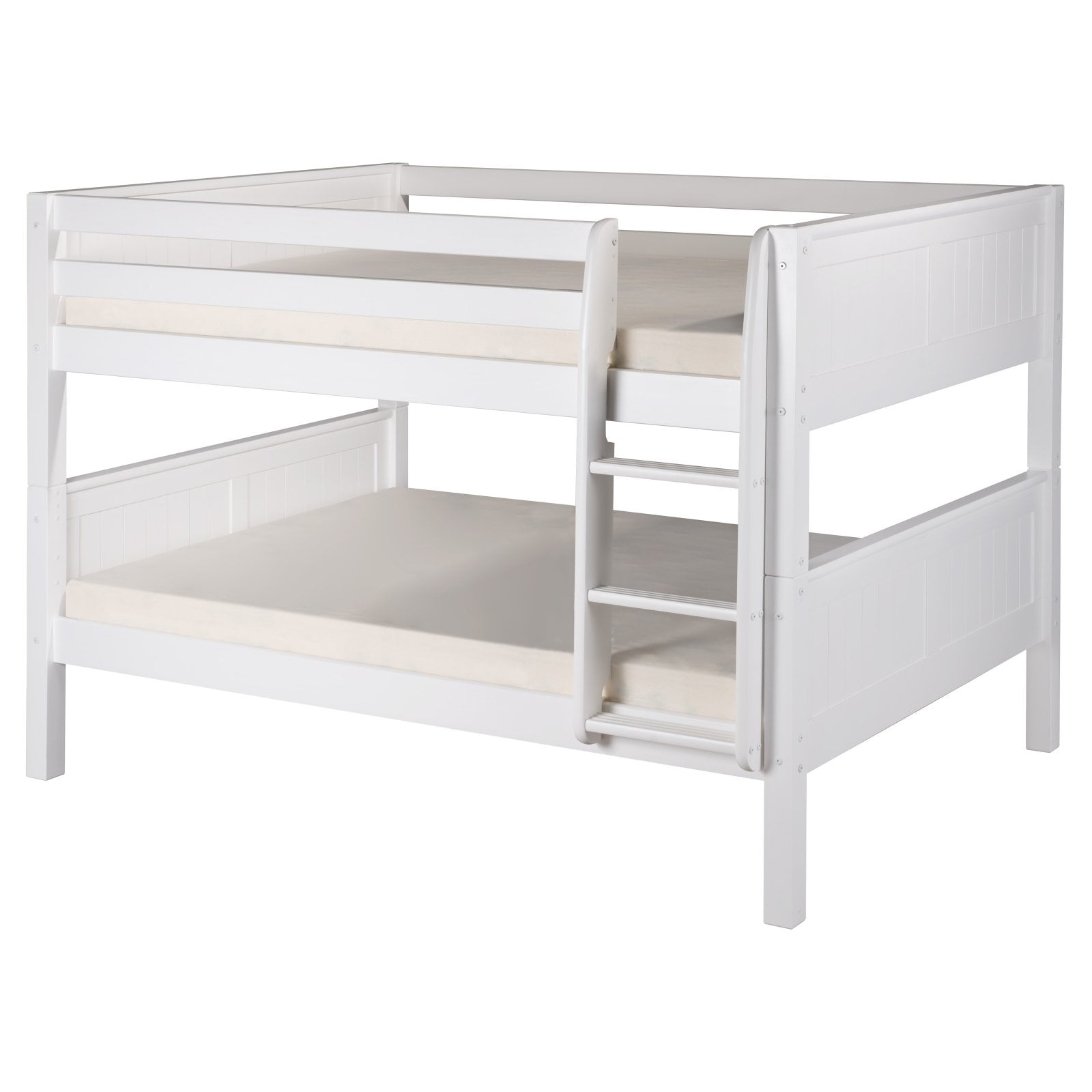 Camaflexi Full Over Low Bunk Bed Panel Headboard White Camaflexi Full Over Low Bunk Bed Panel Headboard White Finish Com