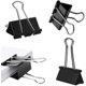 thumbnail image 2 of 48Pcs 1.25 Inch Binder Clips Medium Binder Paper Clip for Home, School and Office Supplies, Black, 2 of 5