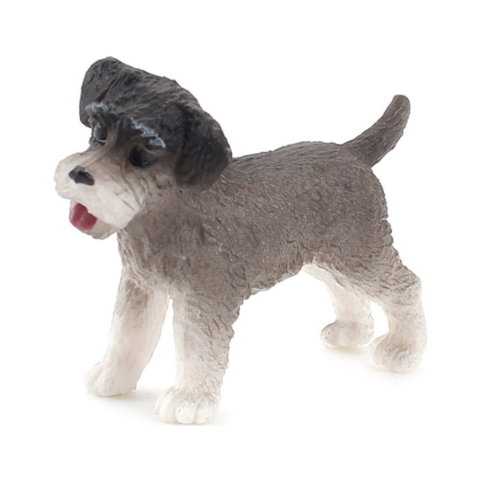 Dog Model Mini Dog Figurines Toy Set, Realistic Detailed Plastic Puppy