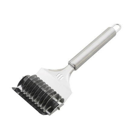 

ROBOT-GXG Noodle Lattice Roller Kitchen Spaghetti Maker Stainless Steel Manual Pressing Pasta Machine Cooking Tool