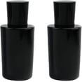 thumbnail image 2 of wefenad Juego de 2 botellas de spray para perfume de vidrio negro, reutilizables, de 50 ml., 2 of 3