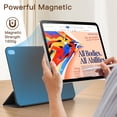 thumbnail image 3 of JETech Funda Magnética para iPad (A16) 11.ª/10.ª Generación (2025/2022), Accesorio Magnético, Slim Carcasa con Auto-Sueño/Estela (Negro), 3 of 5